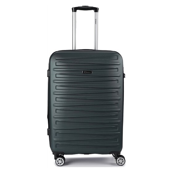 Benzi 5493 4 wielen Trolley M 66 cm met uitbreidingsplooi