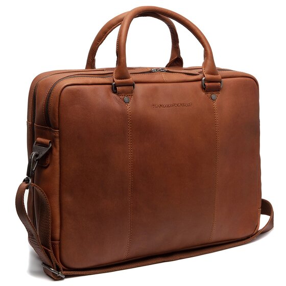 The Chesterfield Brand Wax Pull Up Koffer Leer 41 cm Laptop compartiment