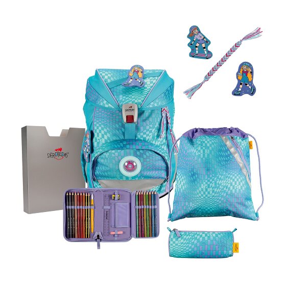DerDieDas ErgoFlex LED schooltas set 5st.