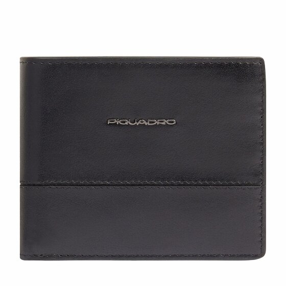 Piquadro Philip Portemonnee RFID-bescherming Leer 11 cm