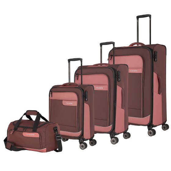 Travelite VIIA 4-wiel bagageset 4st.