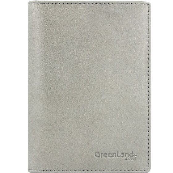 Greenland Nature Zachte gekleurde paspoorthoes RFID leer 12 cm