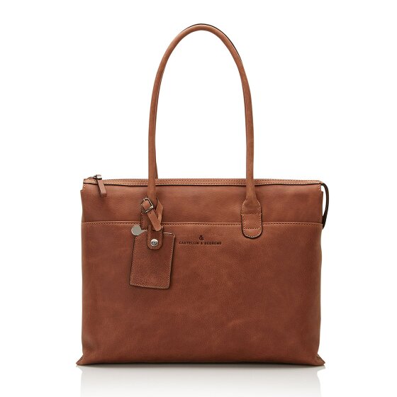 Castelijn & Beerens Carisma Schoudertas RFID Leer 40 cm Laptopcompartiment