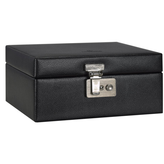 Windrose Beluga Horlogebox 19,5 cm Leer