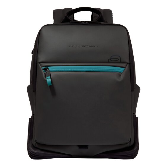 Piquadro Corner Zakelijke rugzak RFID-bescherming 43 cm Laptop compartiment