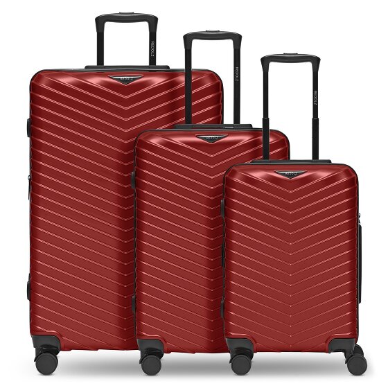 Redolz Essentials 18 4 wielen Kofferset 3-delig met uitbreidingsplooi