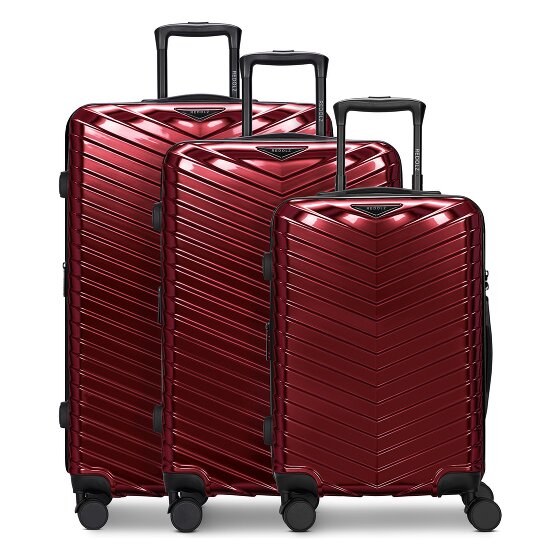 Redolz Essentials 18 4 wielen Kofferset 3-delig met uitbreidingsplooi
