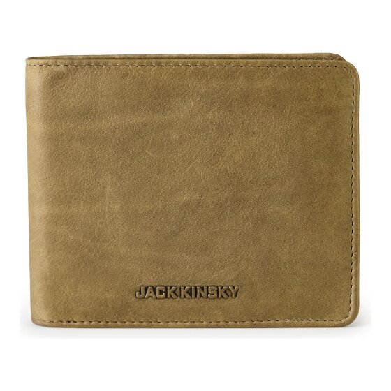 Jack Kinsky Aruba Portemonnee RFID-bescherming Leer 12 cm