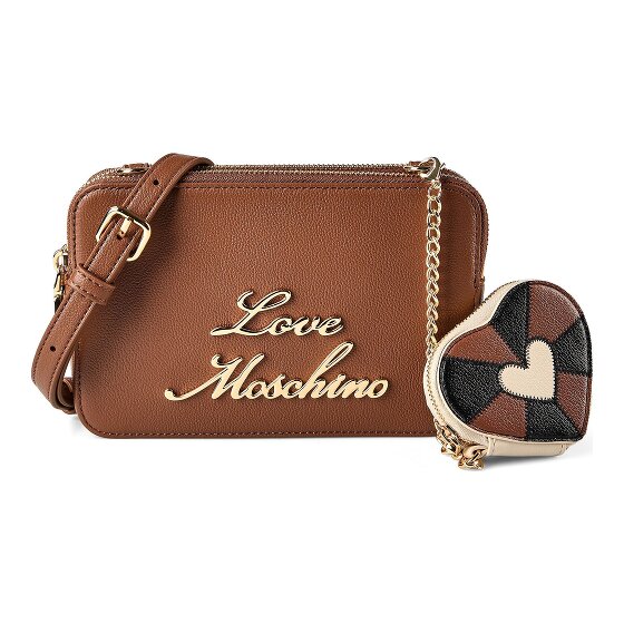 Love Moschino Heart Charm Schoudertas Leer 20 cm