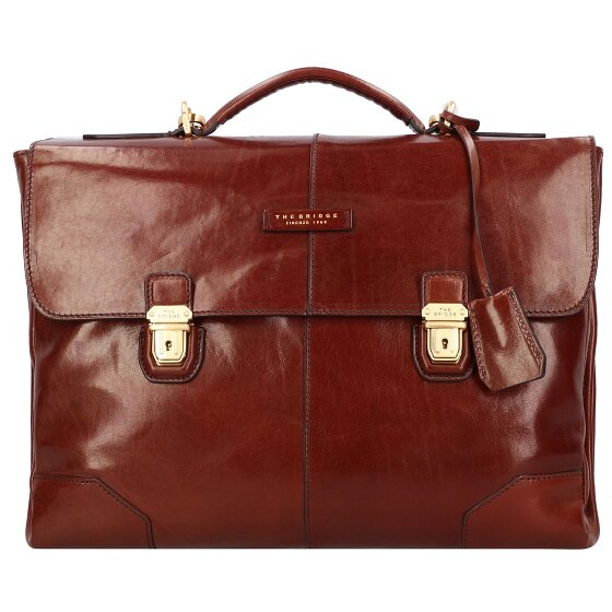 The Bridge Vespucci aktetas leder 40 cm Laptopcompartiment