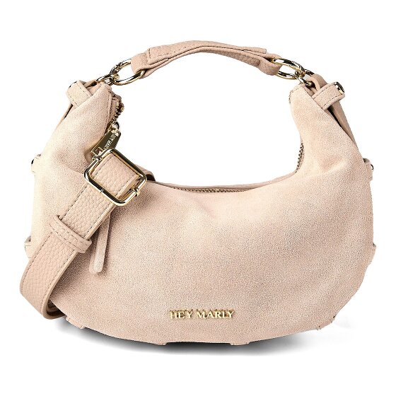 Hey Marly Lifetime Sister Suede Schoudertas Leer 25 cm