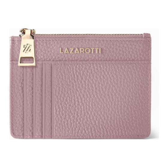 Lazarotti Bologna Leren sleutelhanger Kaarthouder leer 11,5 cm met air tag compartiment