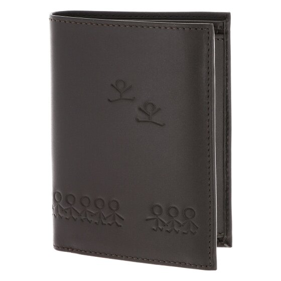 oxmox Leather Portemonnee RFID-bescherming Leder 10 cm