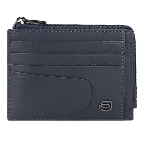 Piquadro Akron Kredietkaart etui RFID-bescherming Leer 11.5 cm