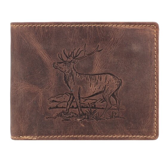 Greenburry Vintage Portemonnee Leer 12.5 cm