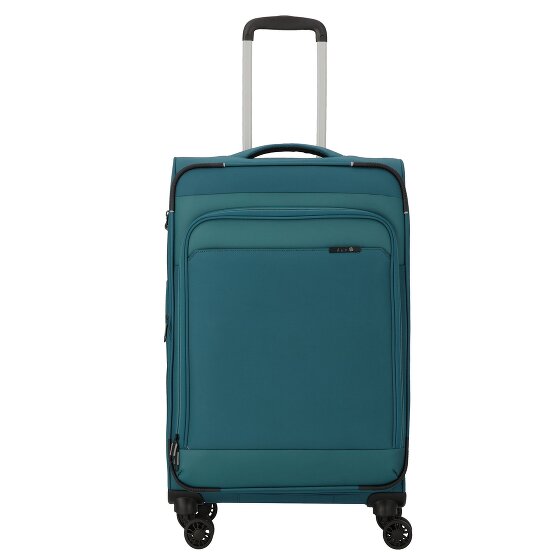 d&n Travel Line 9504 4 wielen Trolley M 67 cm met uitbreidingsplooi