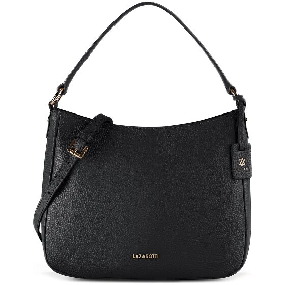 Lazarotti Bologna leren hobo-schoudertas, leer, 27 cm