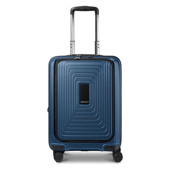 Redolz Essentials 14 4 wielen Cabinewagen S 55 cm Laptopvak met uitbreidingsplooi