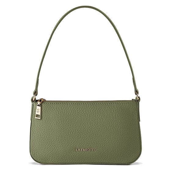 Lazarotti Bologna leeren pochette schoudertas 22 cm
