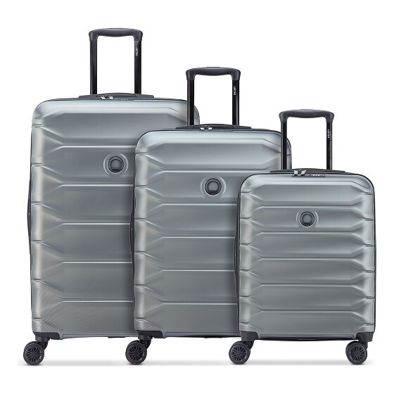 Delsey Paris Meteor 4 wielen Kofferset 3-delig met uitbreidingsplooi