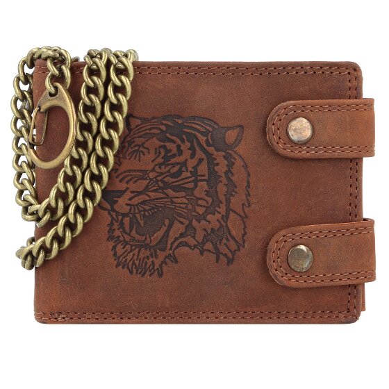 Greenland Nature Montenegro Portemonnee RFID-bescherming Leder 12 cm