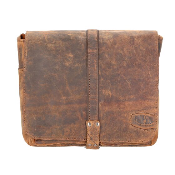 Pride and Soul Messenger leder 37 cm laptop compartiment