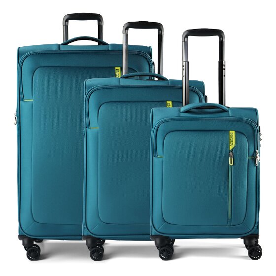 American Tourister Nitestream 4 wielen Kofferset 3-delig met uitbreidingsplooi
