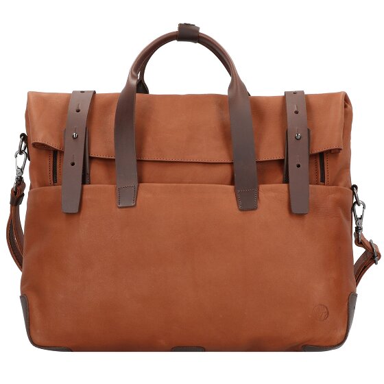 Harold's Mount Ivy Briefcase Rugzak Leer 42 cm Laptopcompartiment
