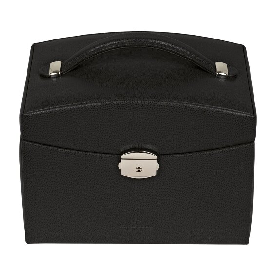 Windrose Beluga Juwelenkistje Leer 21.5 cm