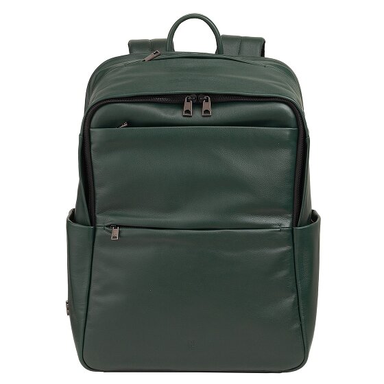 DuDu Sydney Dagrugzak Leer 42 cm Laptop compartiment