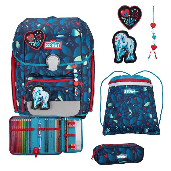 Scout Genius LED Schooltas set 4-delig