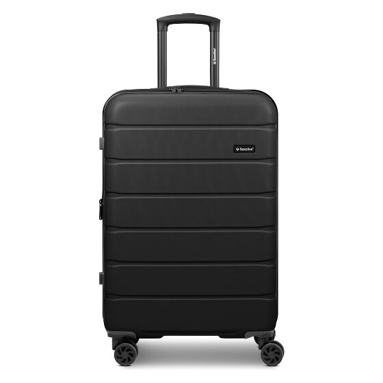 Saxoline Miami 4 wielen Trolley M 65 cm met uitbreidingsplooi
