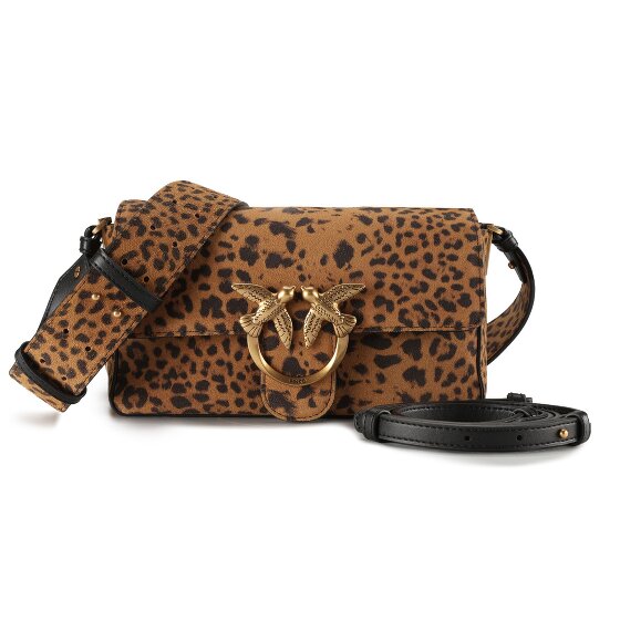 PINKO Slouchy Schoudertas Leer 27 cm