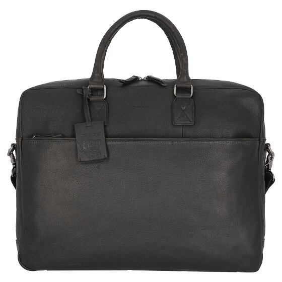 Burkely Antieke Avery aktetas Leer 46 cm Laptopcompartiment