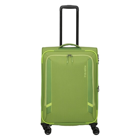Travelite Corsiica 4 wielen Trolley M 67 cm met uitbreidingsplooi