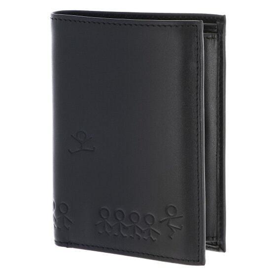 oxmox Leather Portemonnee RFID-bescherming Leder 13 cm