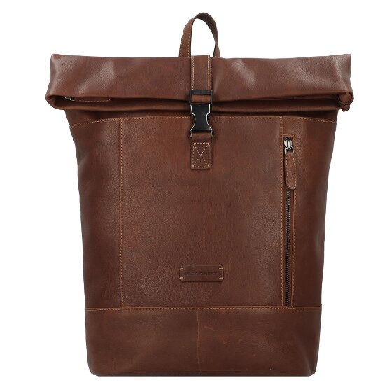 Jack Kinsky Porto Dagrugzak Leer 43 cm Laptop compartiment