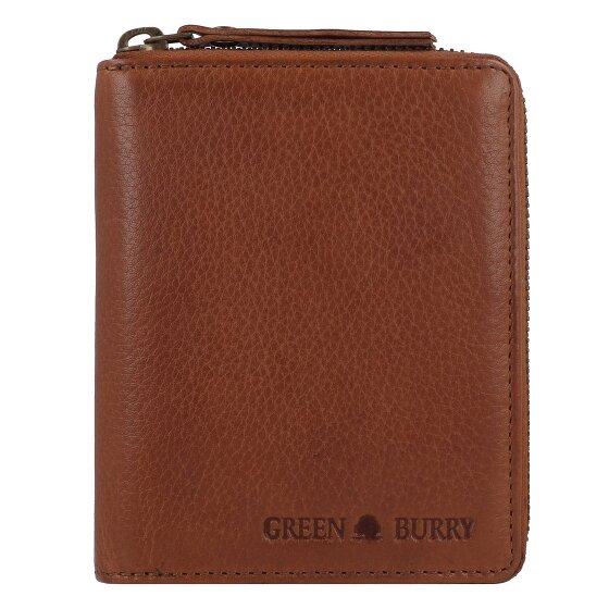 Greenburry Colombiana Portemonnee RFID-bescherming Leer 10.5 cm