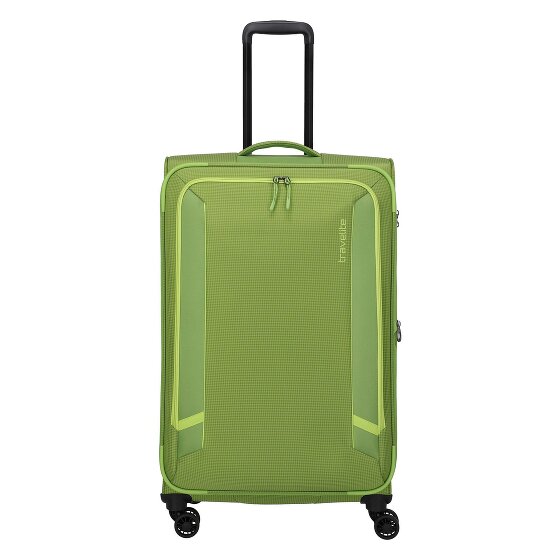 Travelite Corsiica 4 wielen Trolley L 77 cm met uitbreidingsplooi