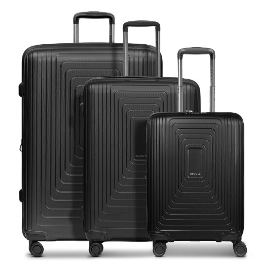 Redolz Essentials 14 4 wielen Kofferset 3-delig met uitbreidingsplooi