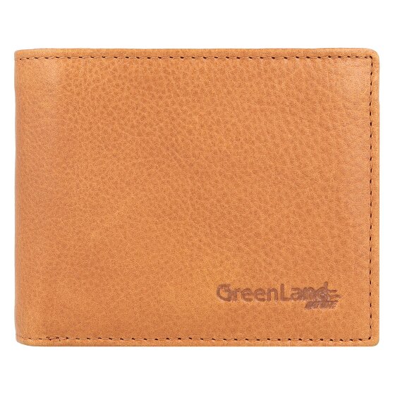 Greenland Nature GreenLand NATURE Portemonnee RFID-bescherming Leer 12 cm