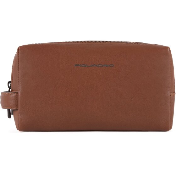 Piquadro Black Square Toilettas Leer 25 cm