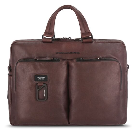 Piquadro Harper aktetas Leer 40 cm Laptopcompartiment