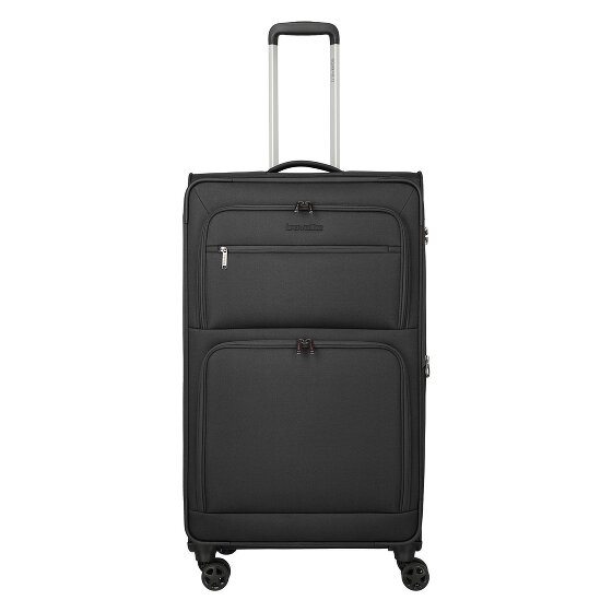 Travelite Cubis 4 wielen Trolley L 83 cm met uitbreidingsplooi