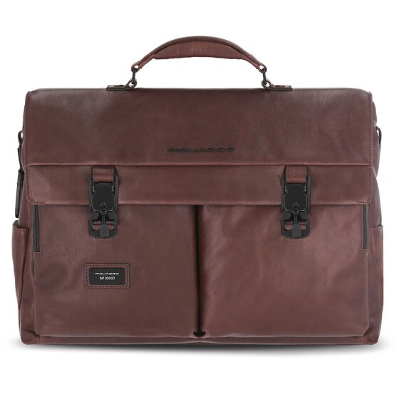 Piquadro Harper aktetas Leer 43 cm Laptopcompartiment