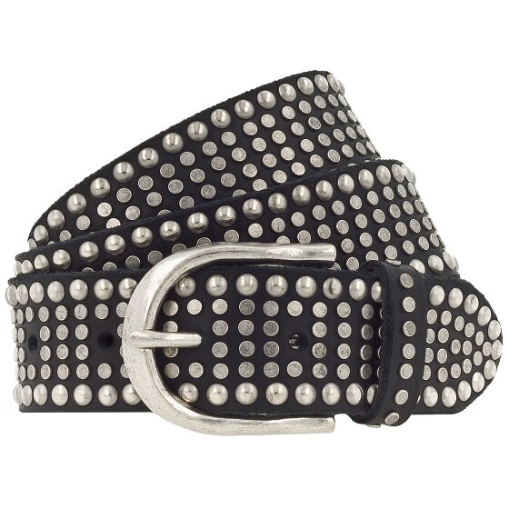 b.belt Riva Studded Belt Leer