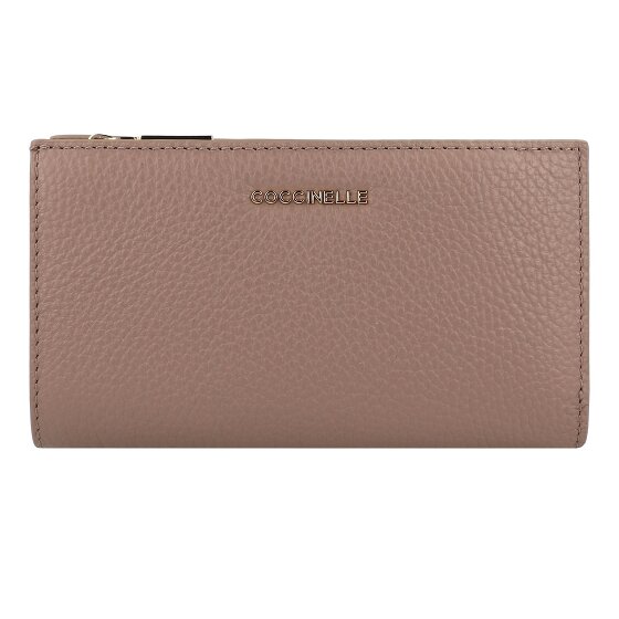 Coccinelle Metallic Portemonnee RFID-bescherming Leer 16 cm