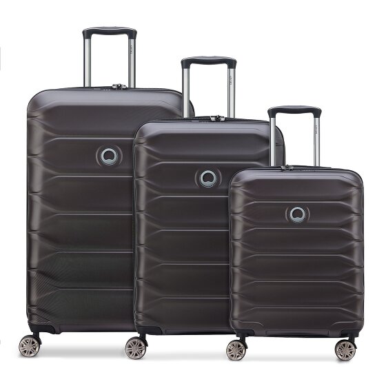 Delsey Paris Meteor 4 wielen Kofferset 3-delig met uitbreidingsplooi