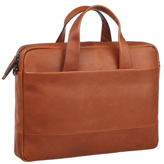 Leonhard Heyden Hamburg Aktetas 38 cm laptop compartiment
