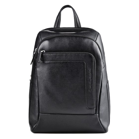 Piquadro Dagrugzak Leder 39 cm Laptopvak